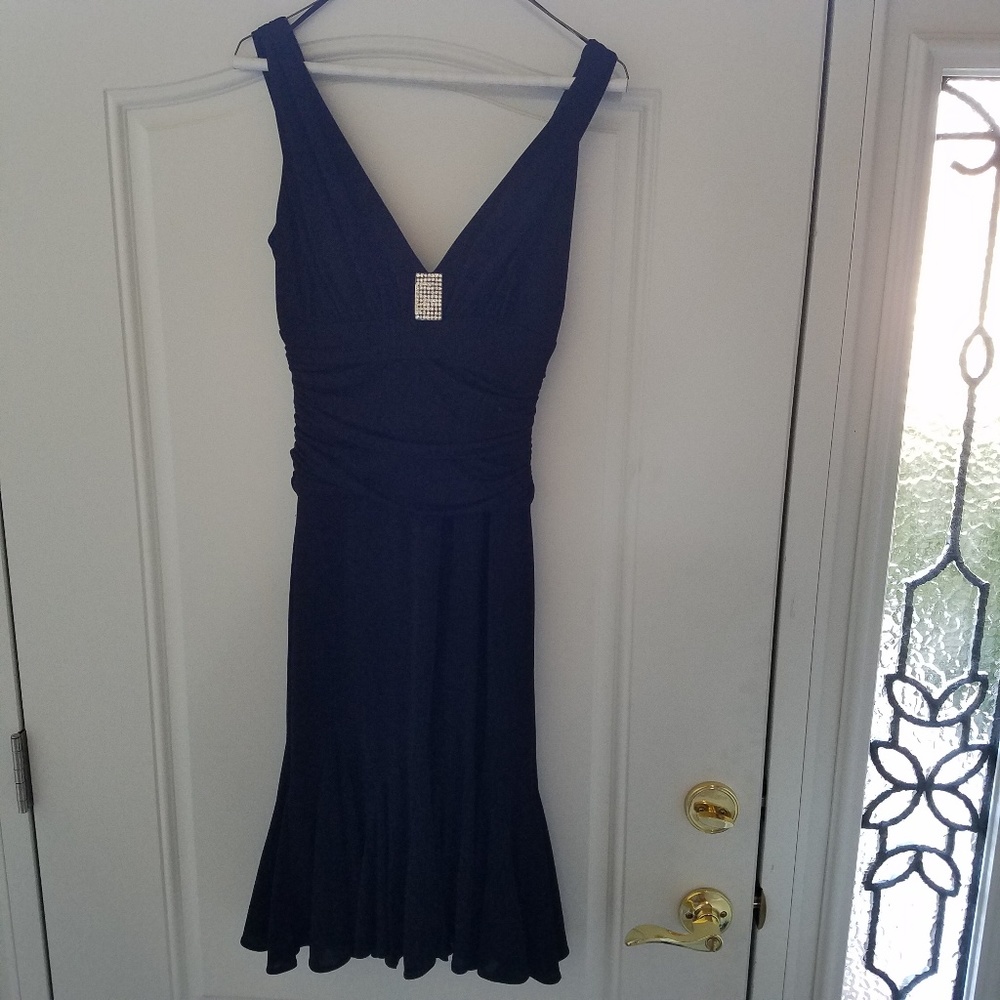 JS Collections Black Prom Dress